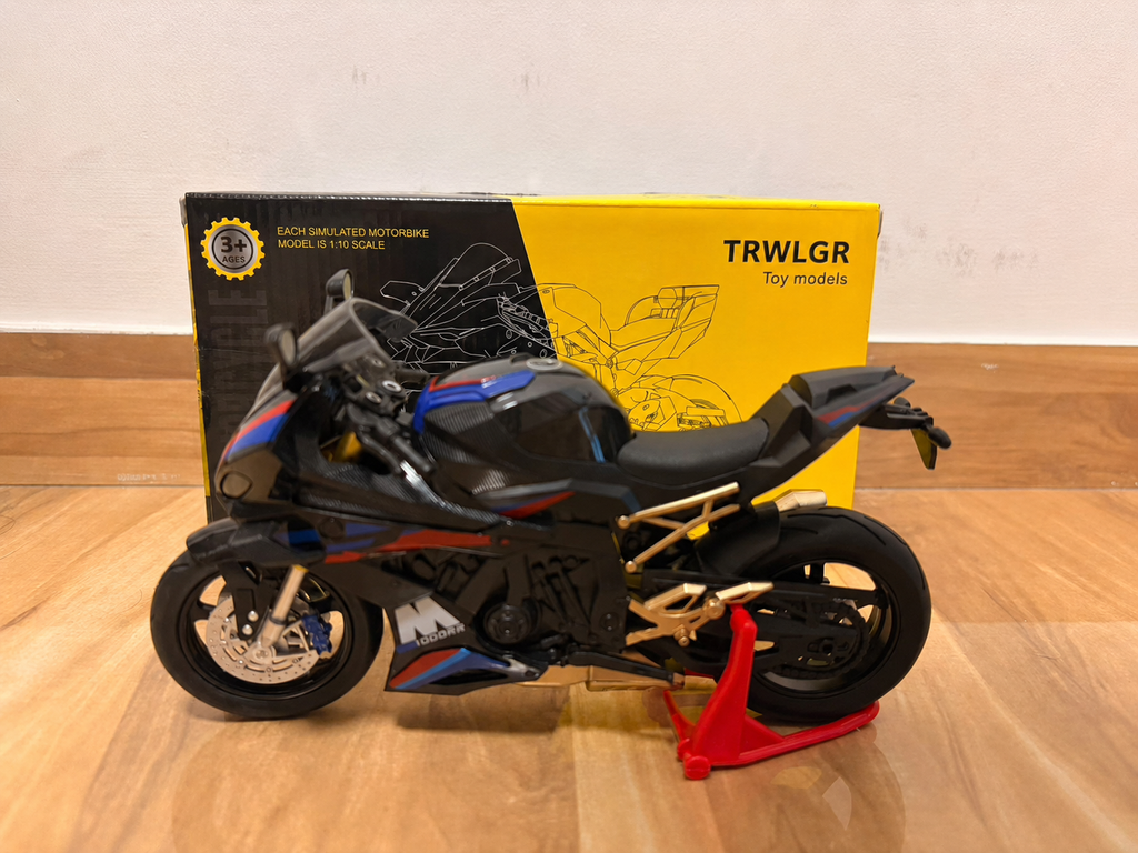 TRWLGR 1:10 Scale Sport Motorcycle Toy Model