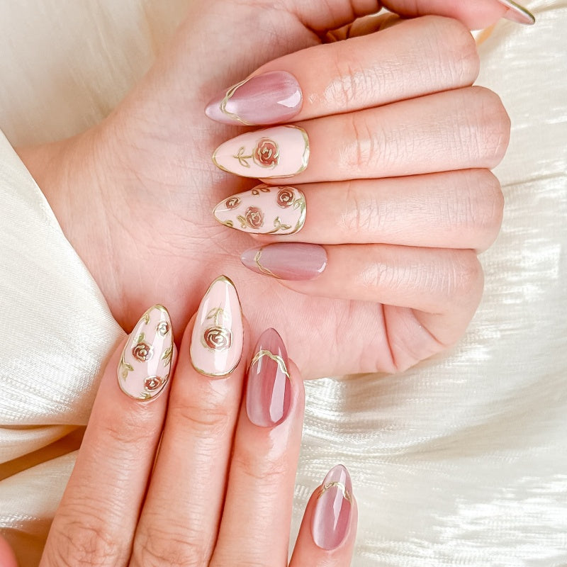 Rose Gold Swirl